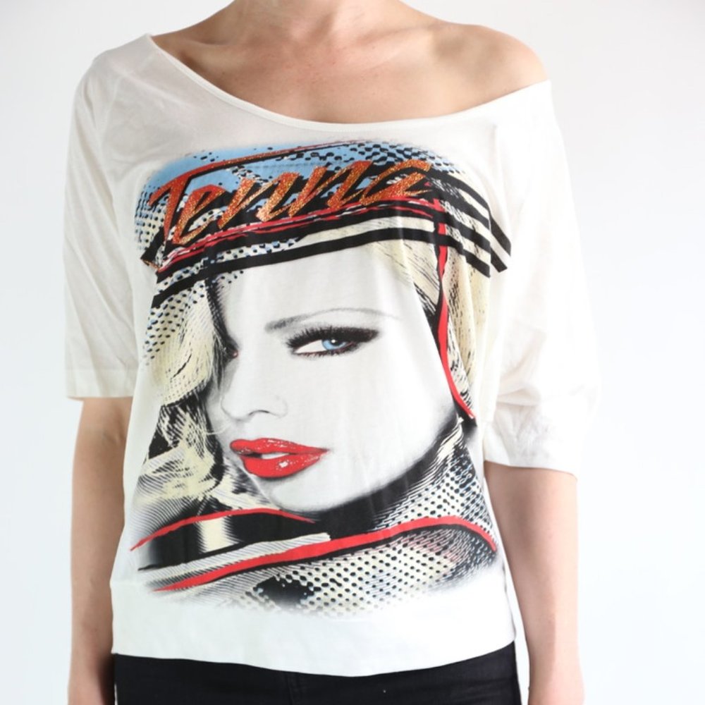 Rare House of Jameson off the shoulder top - Picture 4 of 7